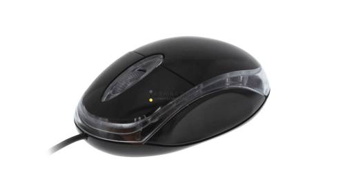 TnB Clicky Wired mouse Black