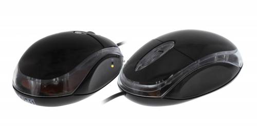 TnB Clicky Wired mouse Black