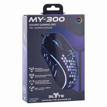 TnB Elyte MY-300 Gaming mouse Black