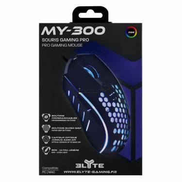 TnB Elyte MY-300 Gaming mouse Black