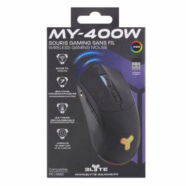 TnB Elyte MY-400W Wireless mouse Black