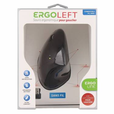 TnB Ergonomic Comfort at the Office Wireless Mouse Black