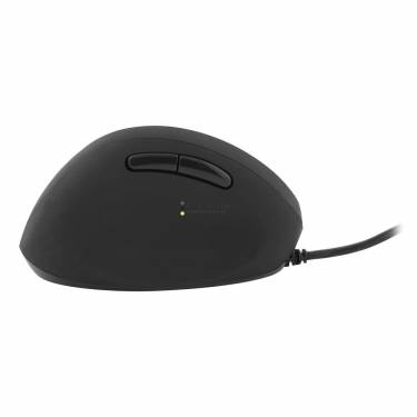 TnB Ergonomic Vertical Wired mouse for Left-Handed Black