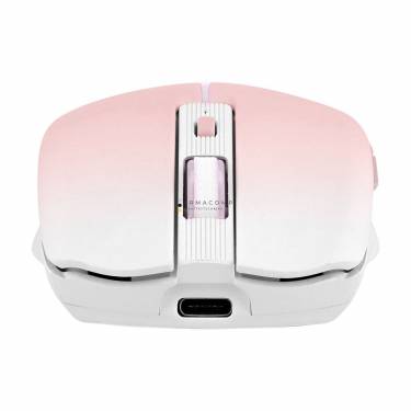 TnB Gradient Dual Connect Rechargeable Wireless mouse Pink