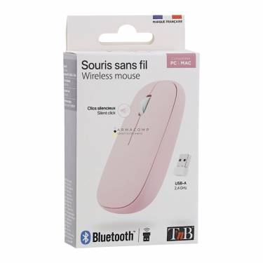 TnB iClick Wireless Mac Mouse Pink