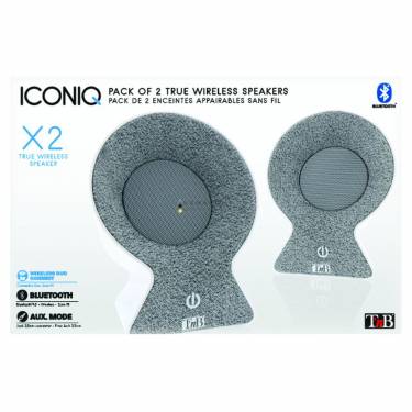 TnB IconiQ Two True Wireless Speaker Grey