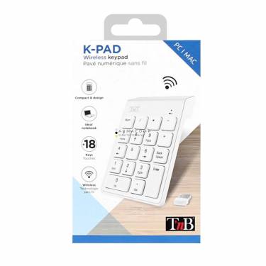 TnB K-Pad Wireless Keypad Grey