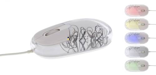 TnB Lumy Wired mouse Luminotherapy White