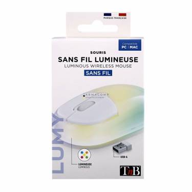 TnB Lumy Wireless luminous mouse White