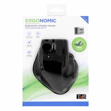 TnB MWERGO Wireless Ergonomic Mouse Black