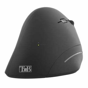 TnB MWERGOVBT Ergonomic Vertical Wireless Dual Connect mouse Black