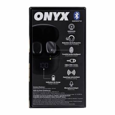 TnB Onyx TWS Bluetooth Headset Black