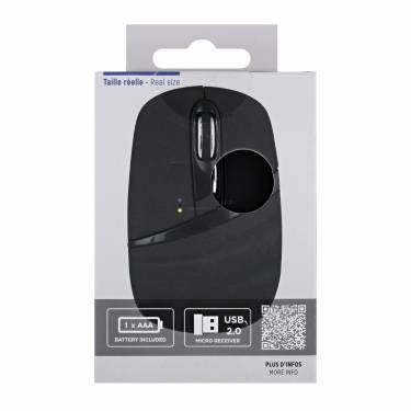 TnB Poket Wireless mouse Black