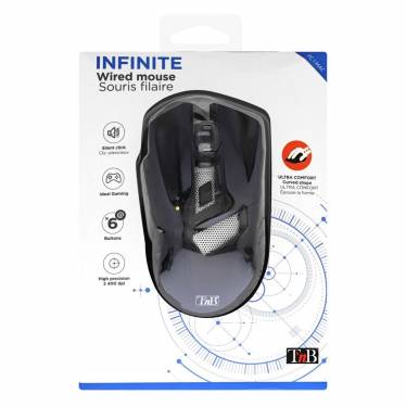 TnB Rage Office Gaming mouse Black