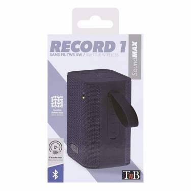 TnB Record V1 Bluetooth Speaker Blue