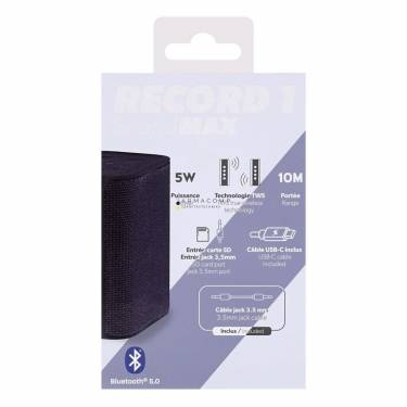 TnB Record V1 Bluetooth Speaker Blue