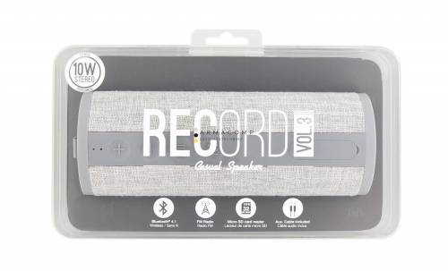 TnB Record V3 Bluetooth Speaker Grey