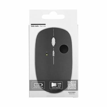 TnB Rubby wireless silent click mouse Black