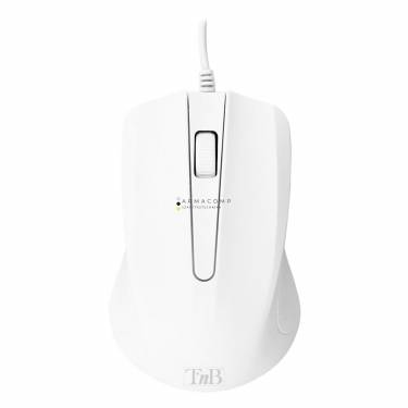 TnB Shark Wired Optical mouse White