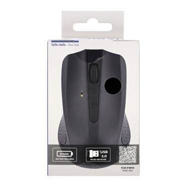 TnB Shark Wireless Optical mouse Black