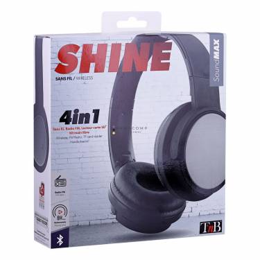 TnB Shine Bluetooth Headset Black