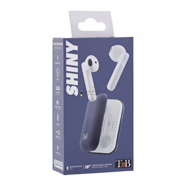 TnB Shiny TWS Bluetooth Headset Blue