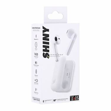 TnB Shiny TWS Bluetooth Headset White