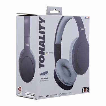 TnB Tonality Bluetooth Headset Navy Blue/Stormy Gray