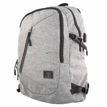 TnB Wild Laptop Backpack 16" Grey