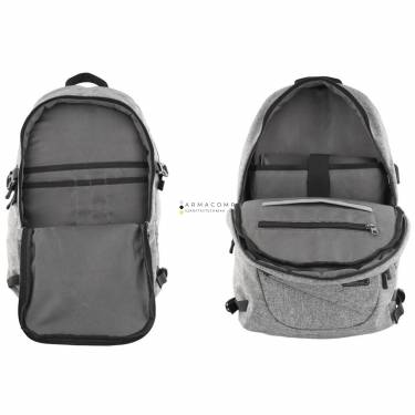 TnB Wild Laptop Backpack 16" Grey