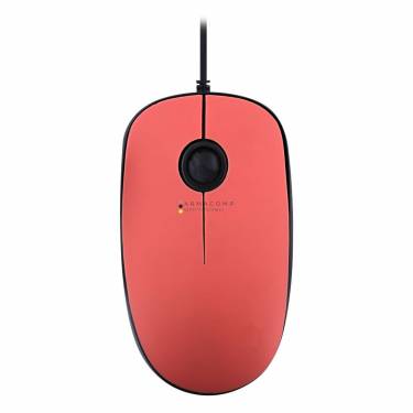 TnB Wired mouse USB-A & USB-C Sunset Red