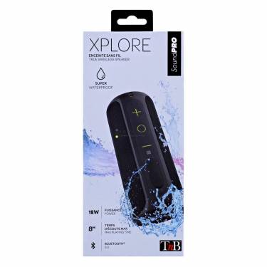 TnB Xplore WaterProof 12W Bluetooth Speaker Black