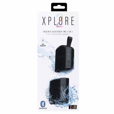 TnB Xplore WaterProof 20W Bluetooth Speaker Black