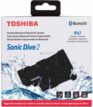 Toshiba Sonic Dive 2 TY-WSP100 Speaker Black