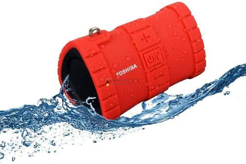 Toshiba Sonic Dive 2 TY-WSP100 Speaker Red