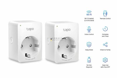 TP-Link Tapo P100 Mini Smart Wi-Fi Socket (2-pack)