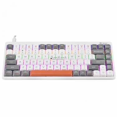 Tracer FINA 84 GameZone Red Switch Rainbow Mechanical Keyboard White/Grey US