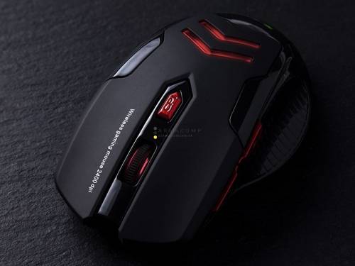 Tracer Gamezone Airman RF NANO Wireless Red LED Mouse Black