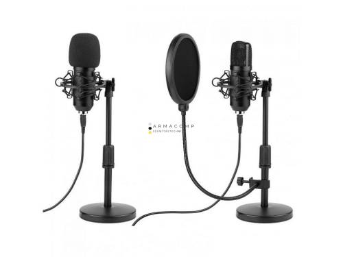 Tracer Premium Pro Microphone Set Black