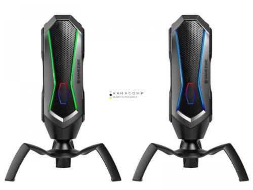 Tracer Spider RGB Microphone Black