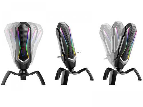 Tracer Spider RGB Microphone Black