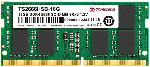 Transcend 16GB DDR4 2666MHz SODIMM JetRam