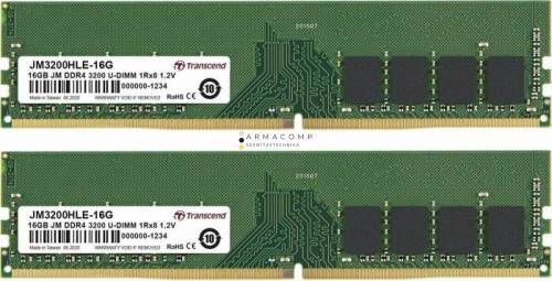Transcend 32GB DDR4 3200MHz Kit(2x16GB) JetRam
