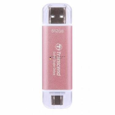 Transcend 512GB USB3.0/USB Type-C ESD310C Pink