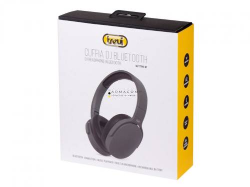 Trevi  DJ12E45 BT Bluetooth Headset Black