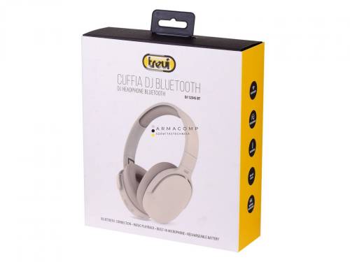 Trevi DJ12E45 BT Bluetooth Headset Cream