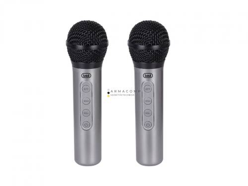 Trevi EM 415 R Wireless Microphone Silver/Black 2db/csomag