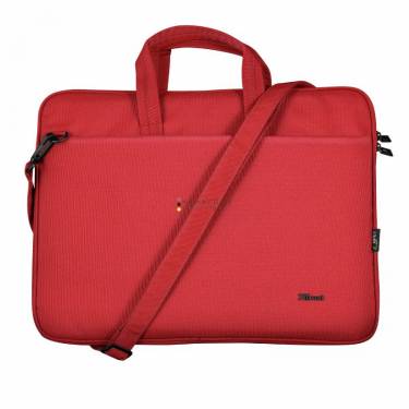 Trust Bologna Eco-friendly Slim Laptop Bag for 16" Red