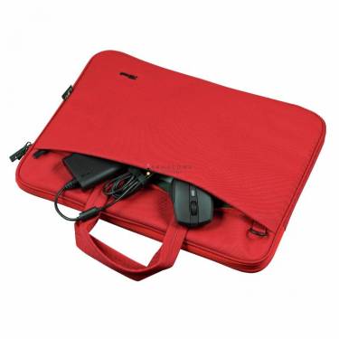 Trust Bologna Eco-friendly Slim Laptop Bag for 16" Red