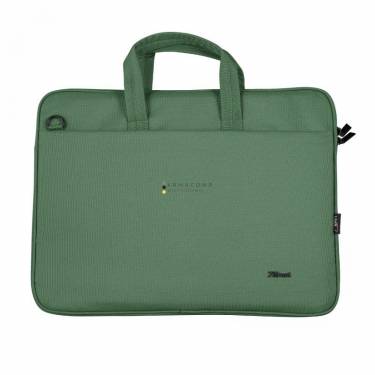 Trust Bologna Eco-friendly Slim Laptop Bag for 16" Green